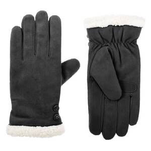 NEW ISOTONER women’s recycled microsuede gloves in lead